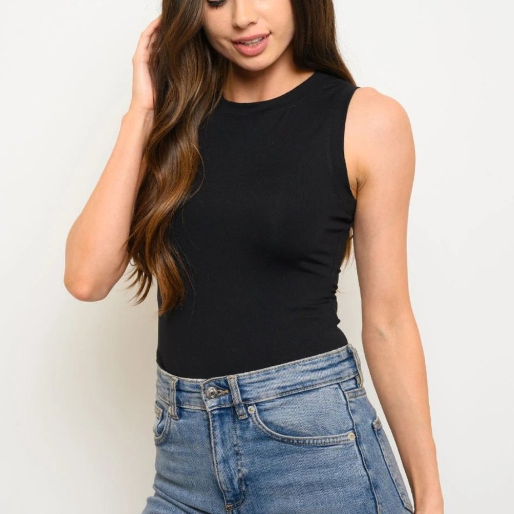 EXPLORER TANK BODYSUIT - BLACK - Picture 2 of 4